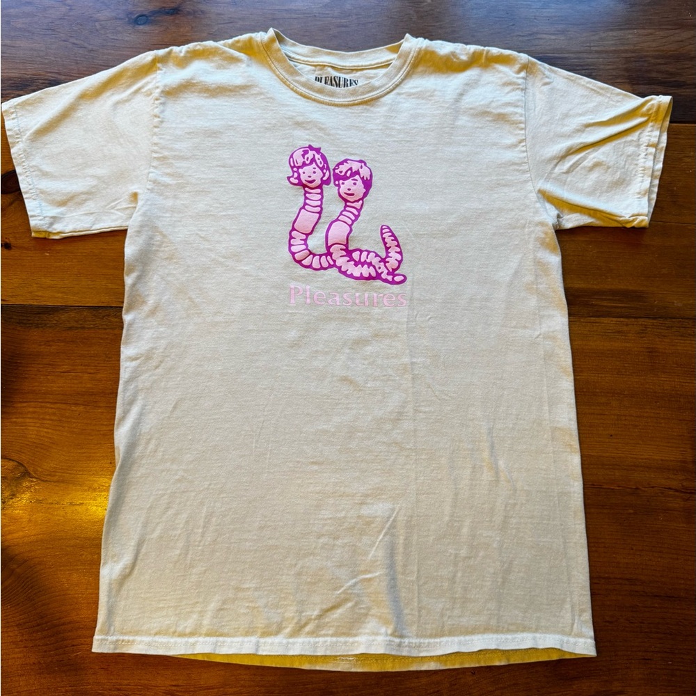 Pleasures Mud Pigment T-Shirt. Size M